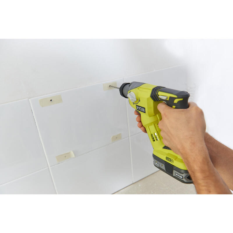 Taladro Ryobi R18sds-0 1300 Rpm Sds Plus 1,7 Kg Negro, Verde