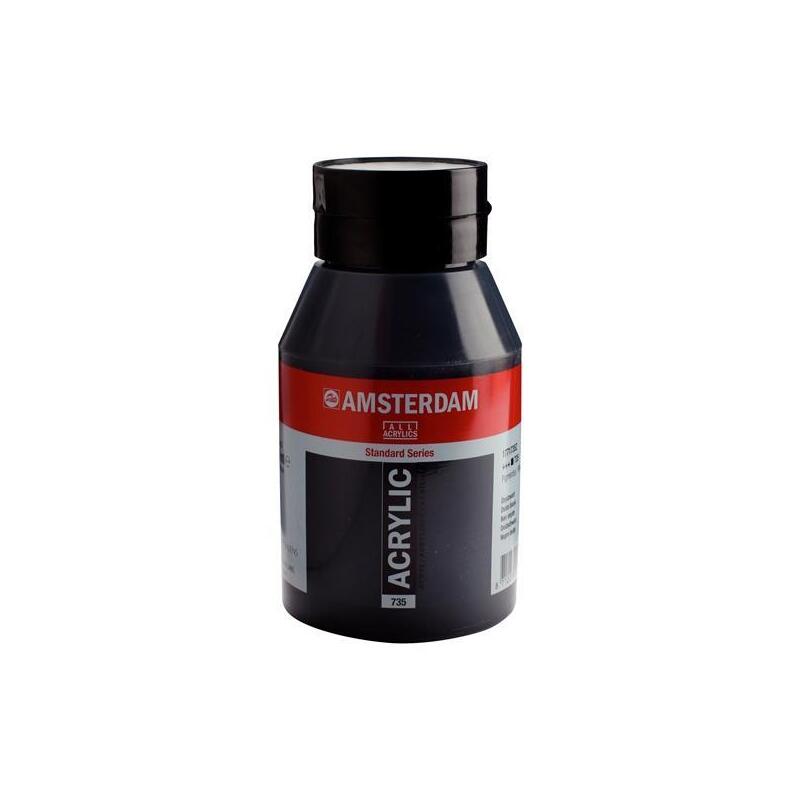 Talens Amsterdam Standard Series Colores Acrílicos Bote 1000ml Negro Óxido