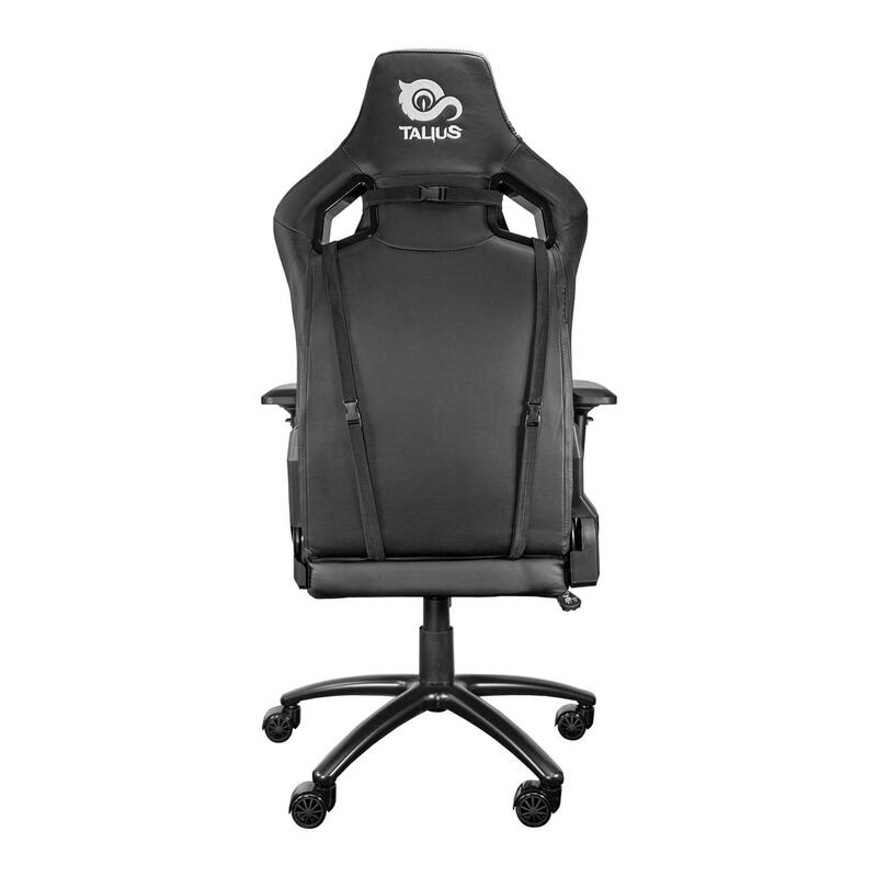 Talius Silla Vulture Gaming Negra/Naranja Butterfly, 4d, Base Metal, Ruedas Nylon