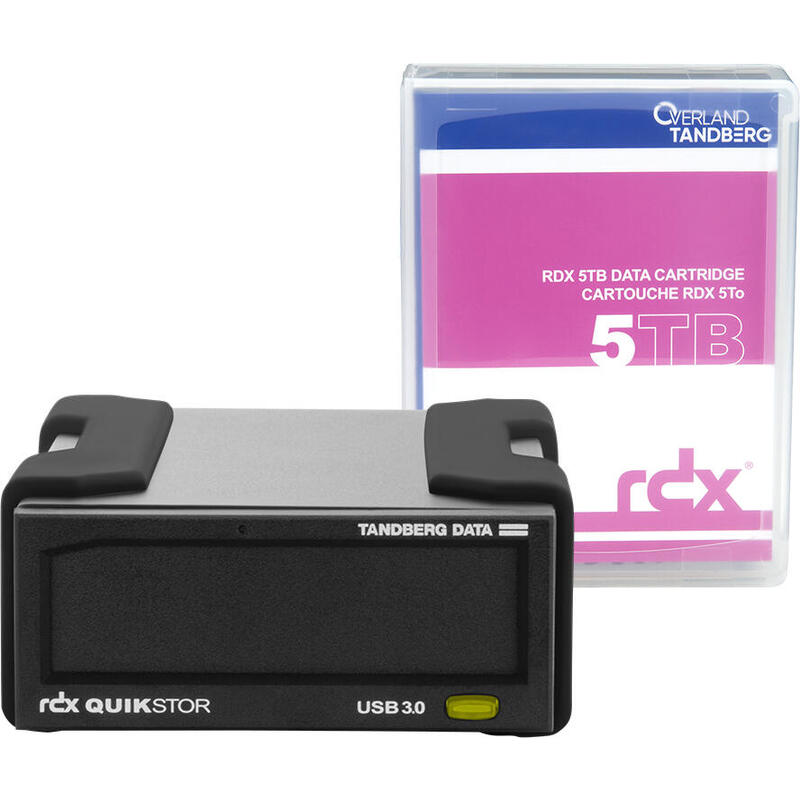 Tandberg Rdx Quikmor External Drive Kit 5 Tb Usb+
