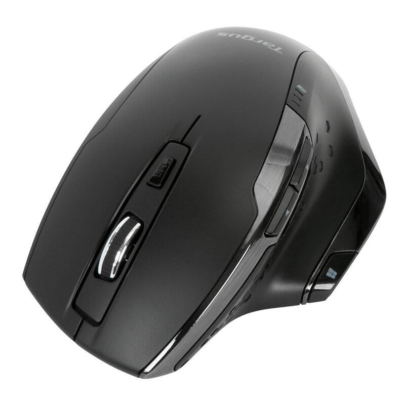 Targus Mouse Wireless Ergonomic Bl. Antimicrobial,Blue Trace,1600dpi