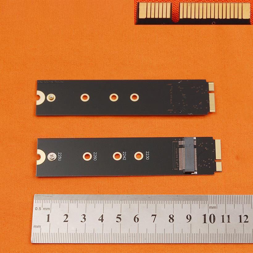 Tarjeta Adaptador Ssd M.2 (Ngff) Para Portátil Macbook Air A1465 A1466 A1369 A1370 (2012)