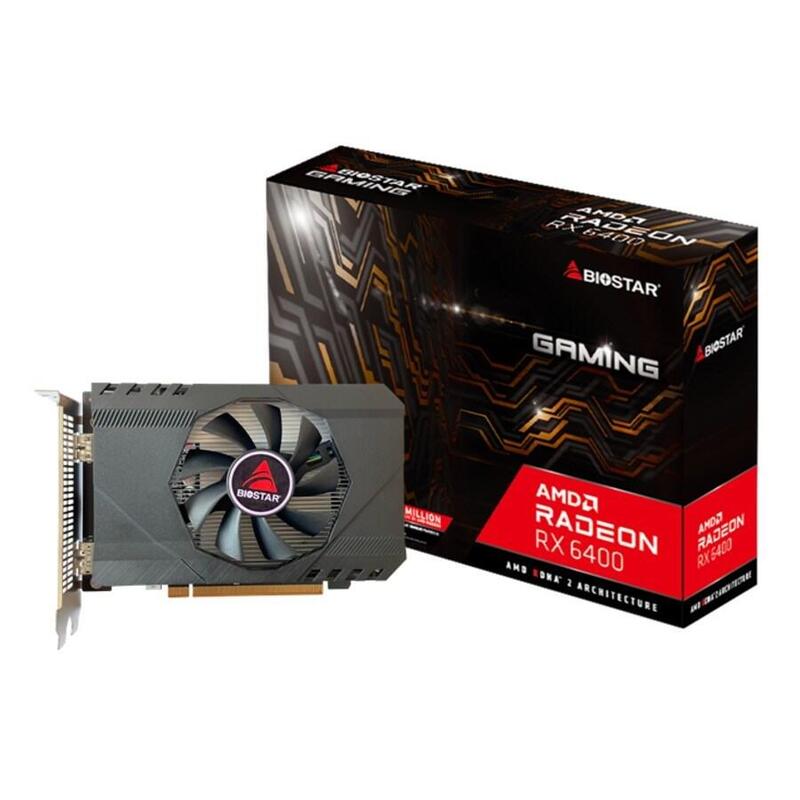 Tarjeta Gráfica Biostar Rx 6400 4gb