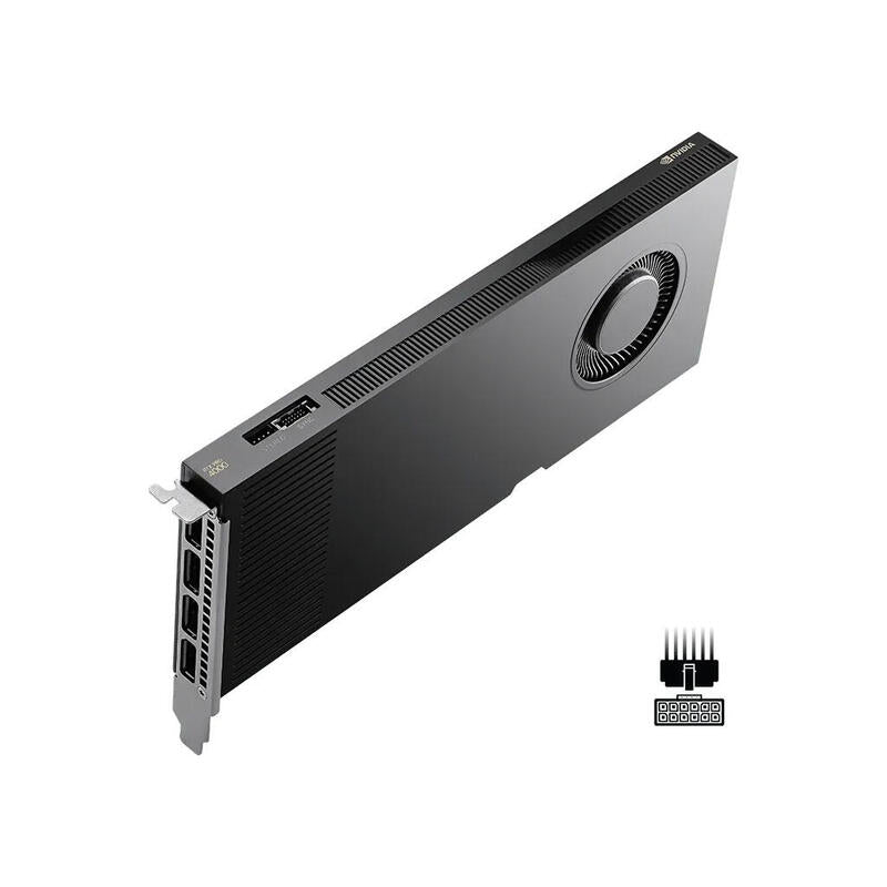 Tarjeta Gráfica Nvidia Rtx Pro 4000 Blackwell Rtx Pro 4000 Blackwell 24 Gb Gddr7 Pcie 5.0 X16 4 X Displayport Al Por Mayor