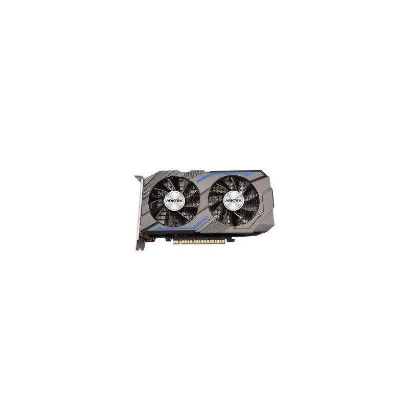 Tarjeta Grafica Vga Arktek Geforce Gtx 1650 4gb Gddr6 1xdp 1xhdmi 1xdvi Cuda 896 128bit Dual Fan Retail