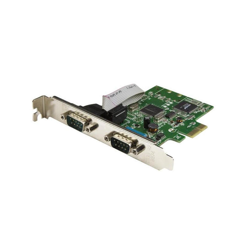 Tarjeta Serie Pci Express 2 Accs Puertos Db9 Rs232 Uart 16c1050