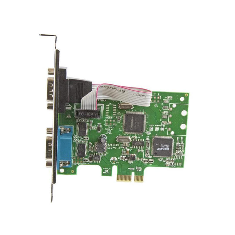 Tarjeta Serie Pci Express 2 Accs Puertos Db9 Rs232 Uart 16c1050