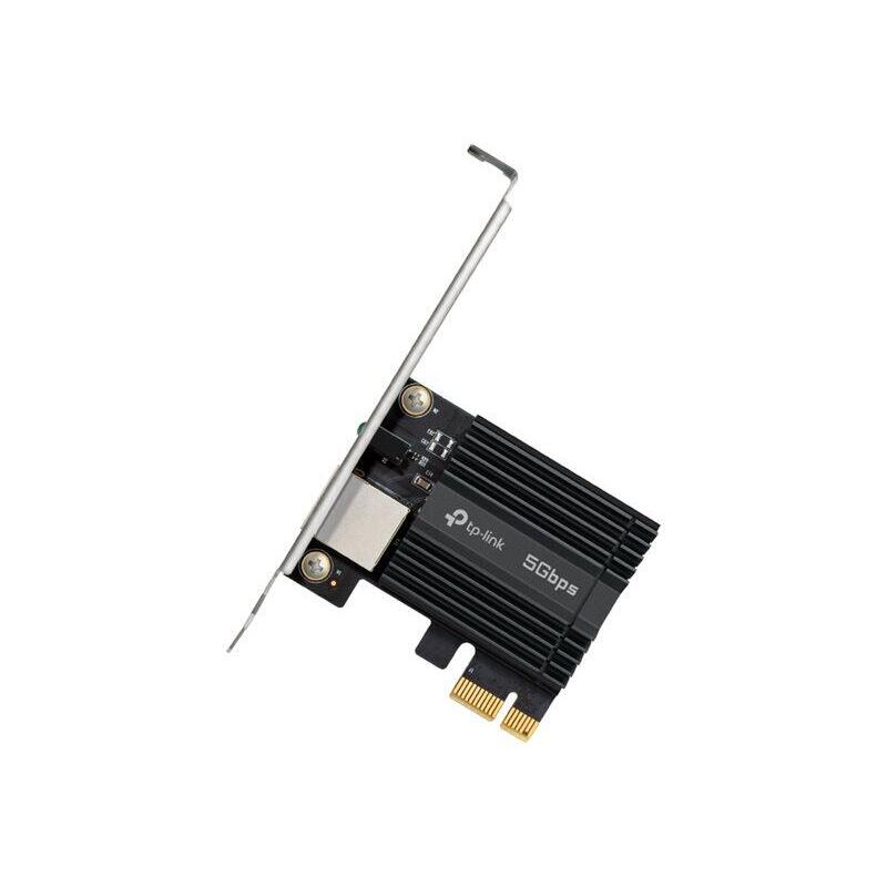 Tarjeta Tp-Link Tx301 Ethernet Pcie 5 Gigabit, Tarjeta De Red Rj45, Adaptador De Red Multi-Gigabit, Compatible Con Nas, Servidor Y Pc, Wake-On-Lan, Windows Y Linux