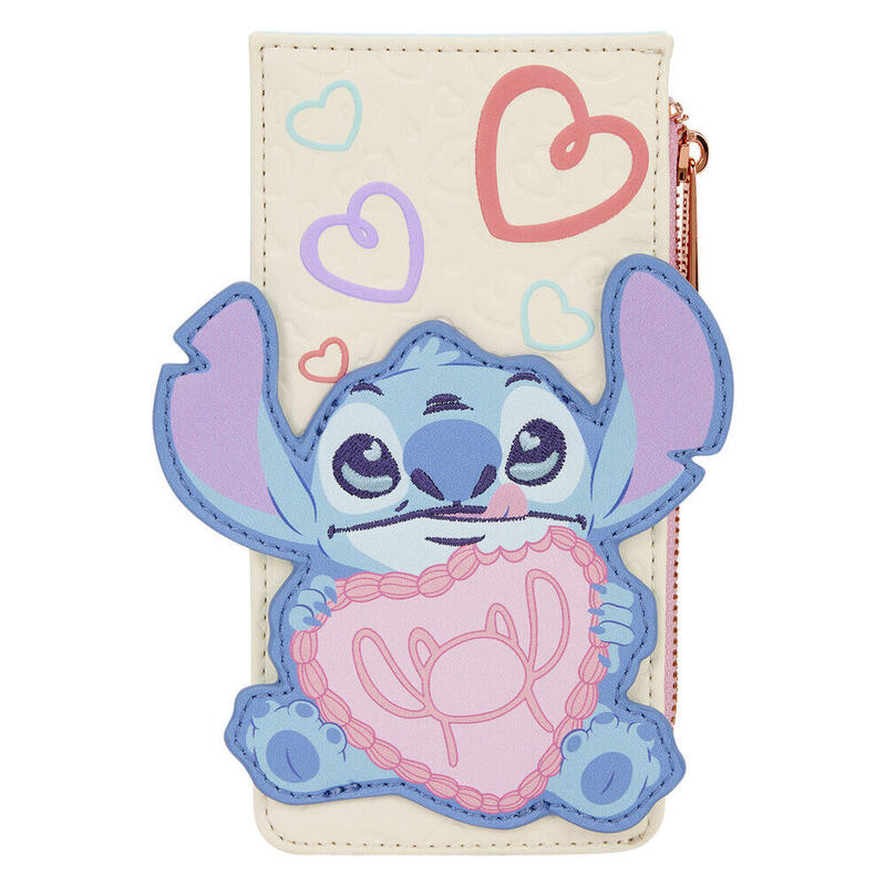 Tarjetero Be Mine Stitch Disney Loungefly