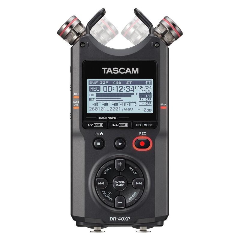 Tascam Dr-40xp - Przenosny Rejestrator Cyfrowy Z Interfejsem Audio Usb