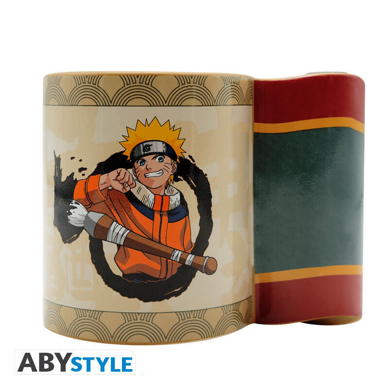 Taza 3d Abystyle Naruto Pergamino