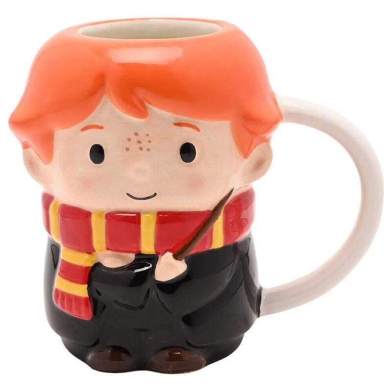 Taza 3d Ron Harry Potter 350ml