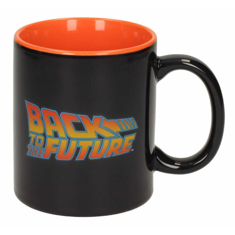 Taza Back To The Future Logo Ceramica Regreso Al Futuro