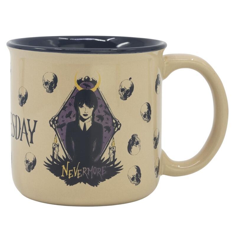 Taza Ceramica 400ml Caja R. Wednesday