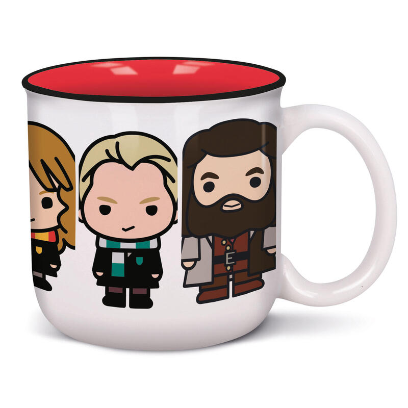 Taza Ceramica Des.400ml H.P.Chibi Young