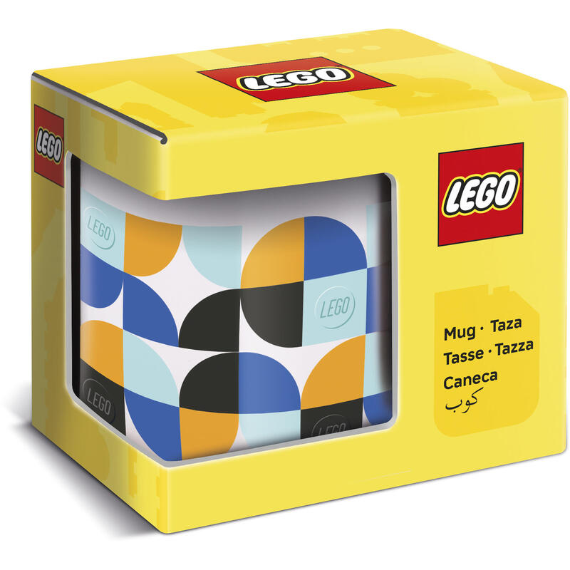Taza Cerámica Logo Lego - 325 Ml