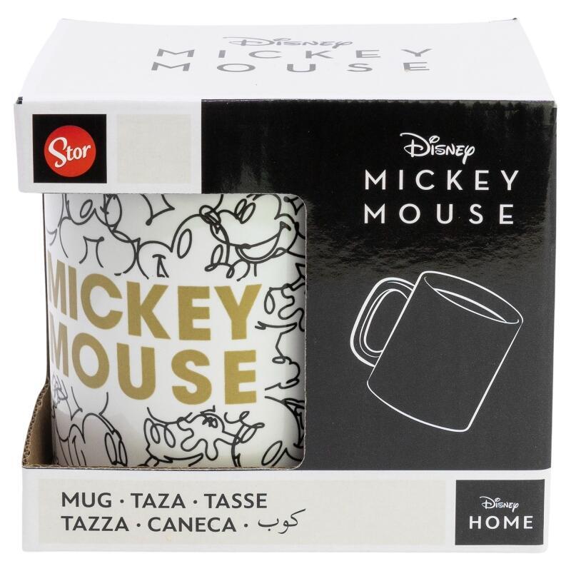 Taza Cerámica Mickey Mouse Signature 325 Ml En Caja De Regalo