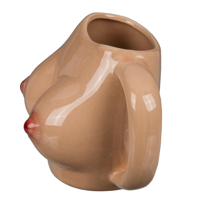 Taza Con Pechos Cerámica
