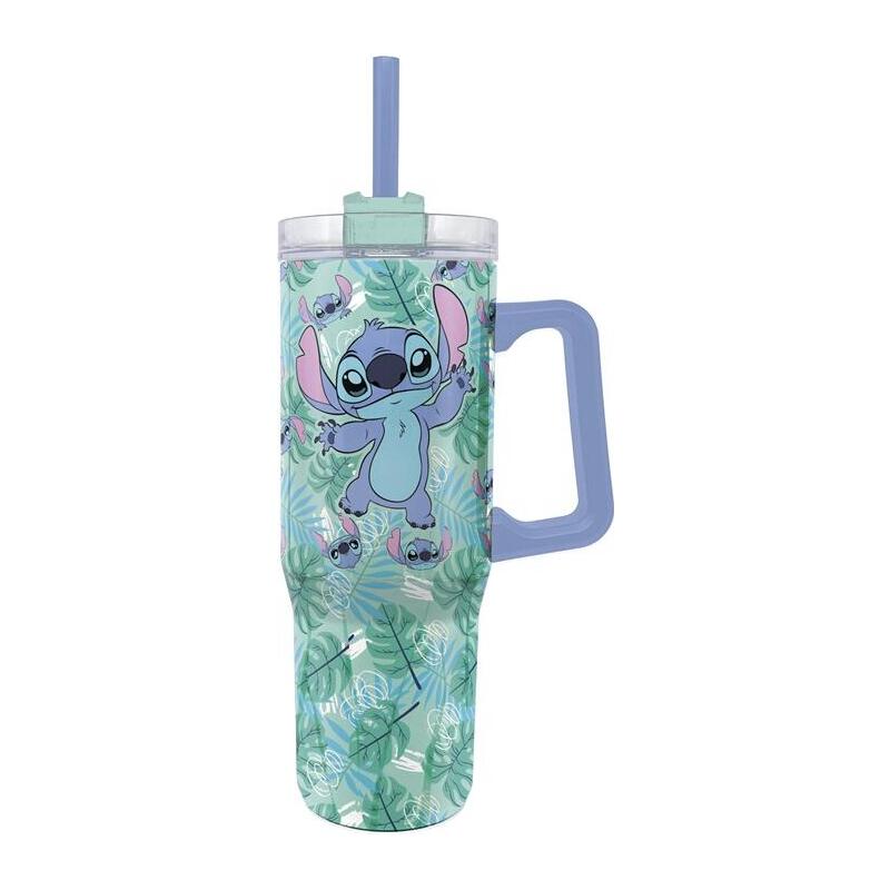 Taza Cool Térmica Xl Acero Inoxidable 920 Ml Stitch Aloha
