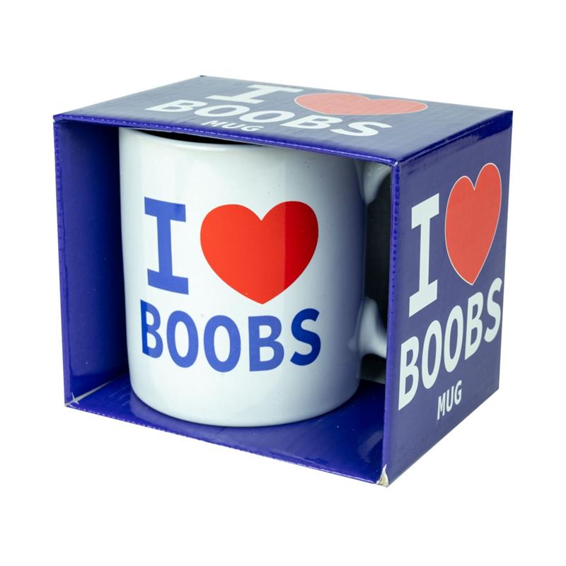 Taza De Cerámica I Love Boobs