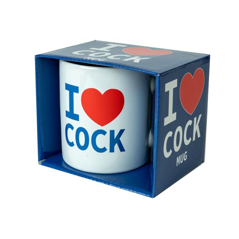 Taza De Cerámica I Love Cock