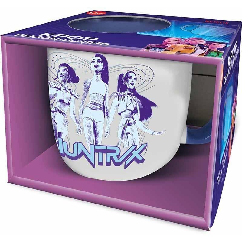 Taza Élite K-Pop Demon Hunter 380 Ml En Caja De Regalo