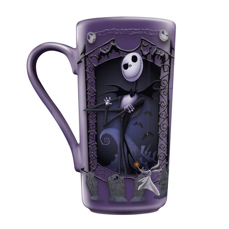 Taza Jack Skellington Pesadilla Antes De Navidad Disney 470ml