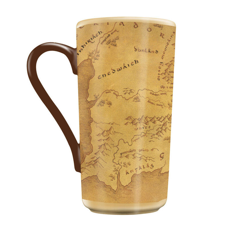 Taza Mapa El Señor De Los Anillos 470ml
