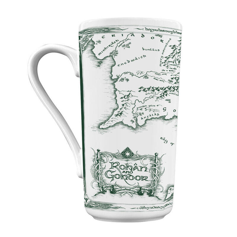Taza Mapa El Señor De Los Anillos 470ml