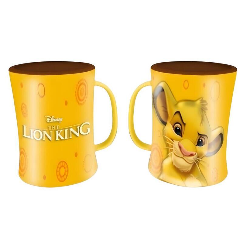 Taza Relieve Simba El Rey Leon Disney 400ml