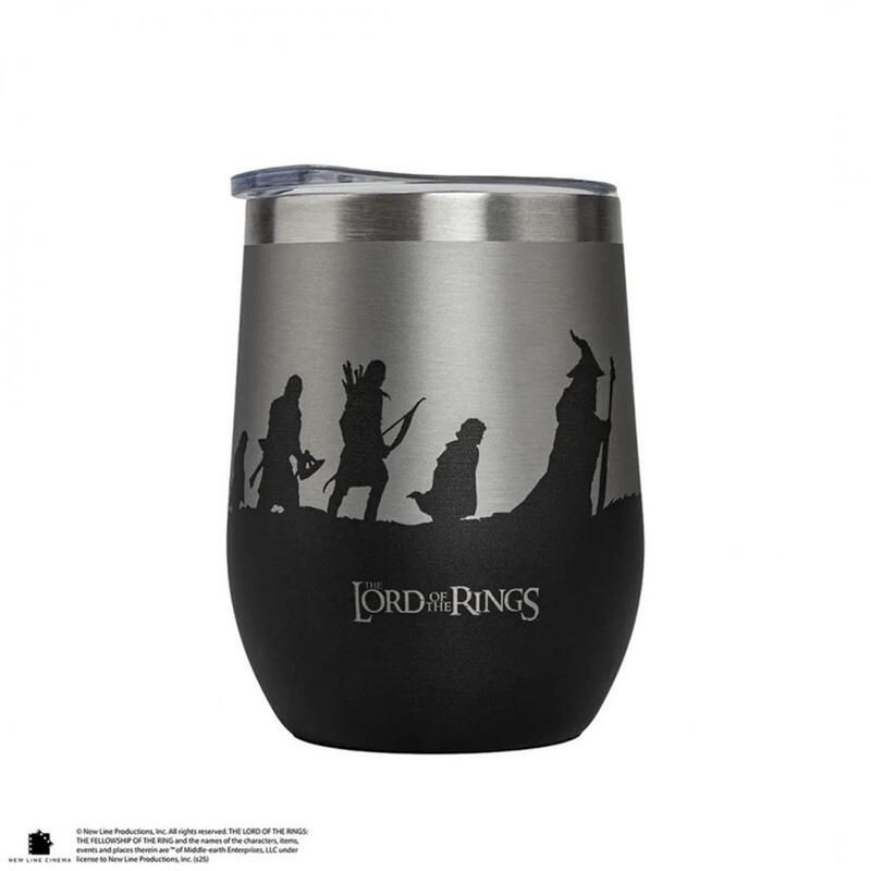 Taza Térmica De Viaje Cinereplicas El Señor De Los Anillos La Comunidad Del Aniillo