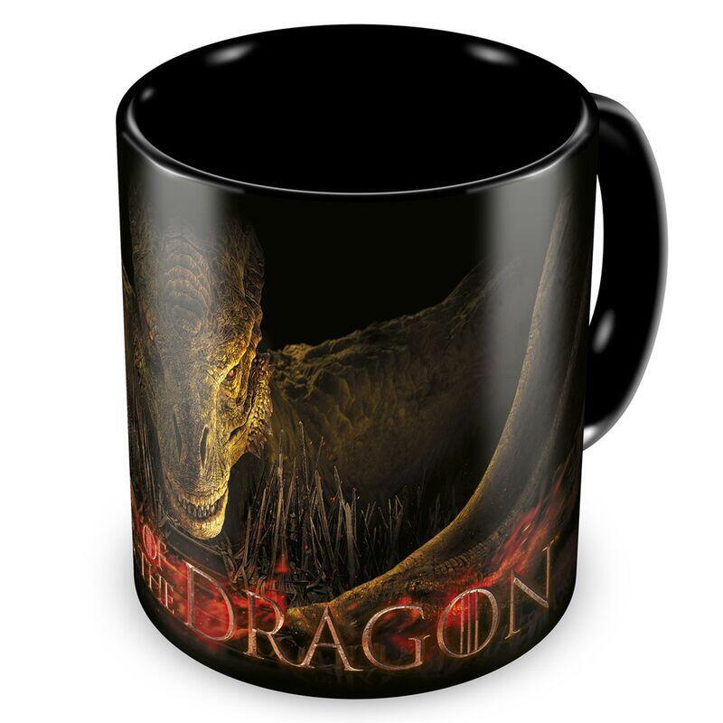 Taza Termocolora La Casa Del Dragon Juego De Tronos 350ml