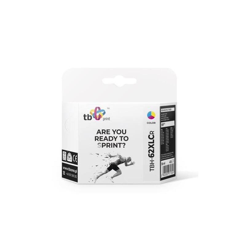 Tb Tinta Para Hp Oj5740 Tbh-62xlcr Cmy Reman.