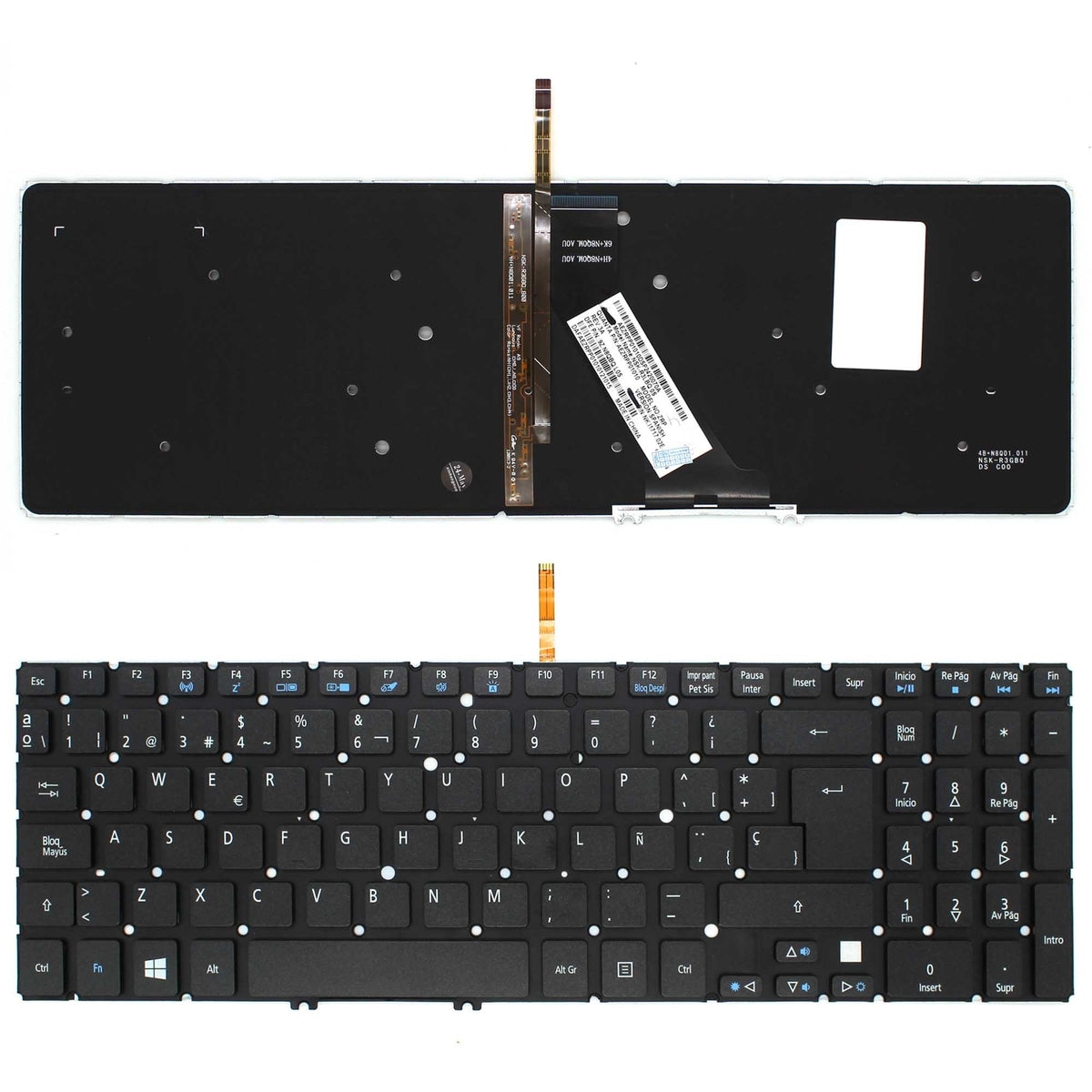 Teclado Para Portátil Acer Aspire 4732Z 4332 Emachines D525 D725