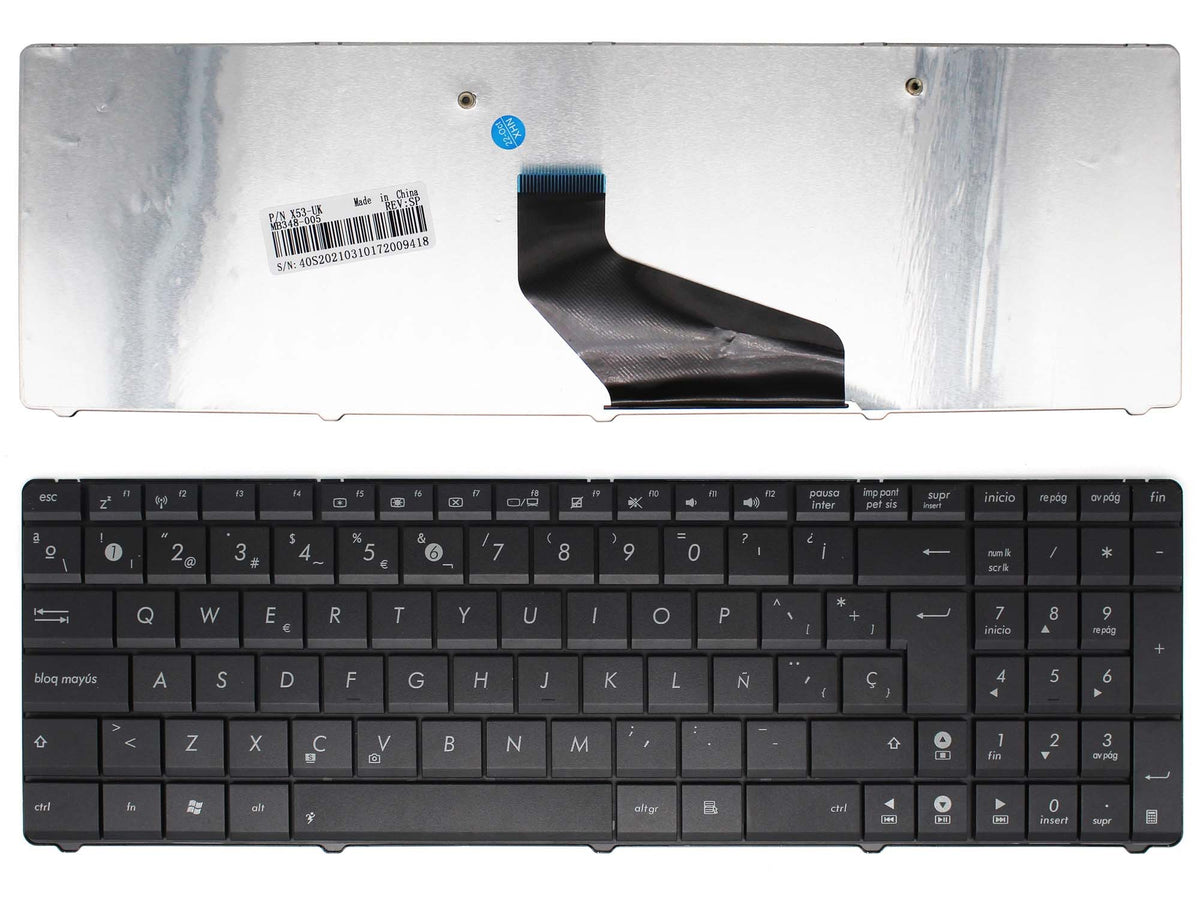 Teclado Para Portátil Asus K53Ta Negro