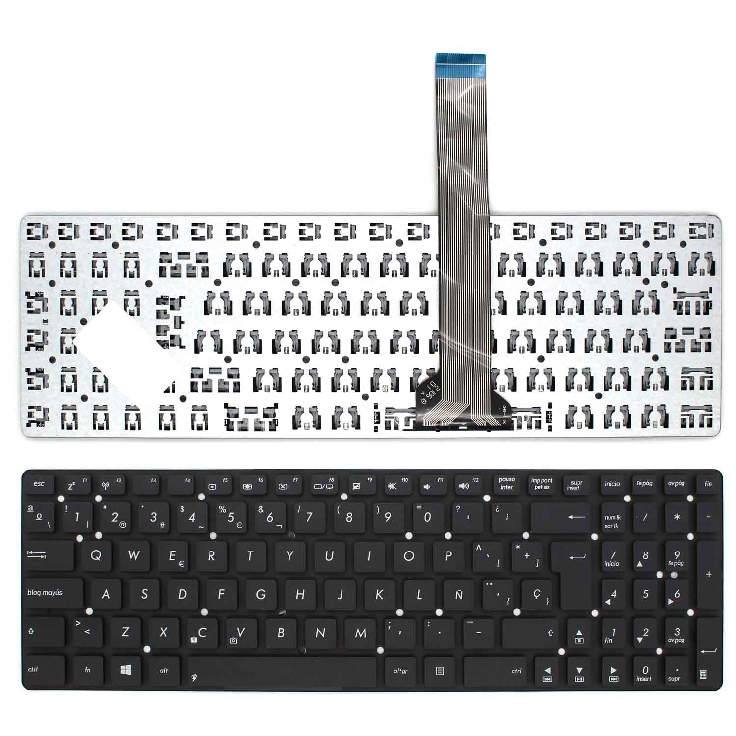 Teclado Para Portátil Asus K55 K55V K55Xi K55A K55De K55Dr K55Vd K55Vj K55Vm K55Vs