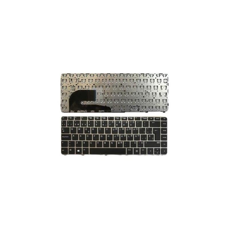 Teclado Compatible Hp Español Para Portatil Hp Elitebook 840 G3 745 G3 Nuevo 1 Año De Garantia