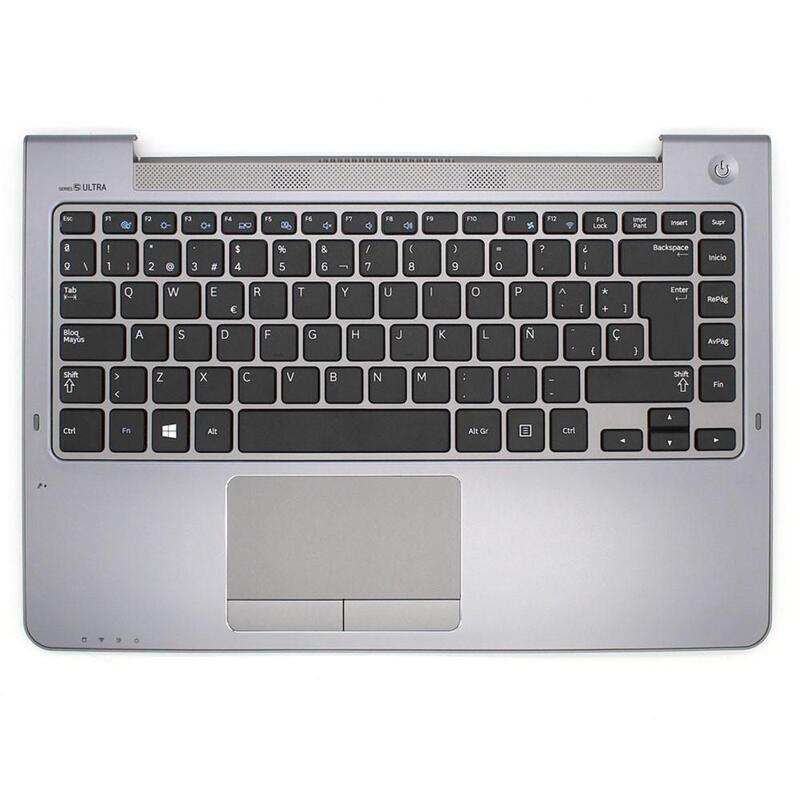 Teclado Con Carcasa Superior Para Portátil Samsung Np530u4b Np530u4c