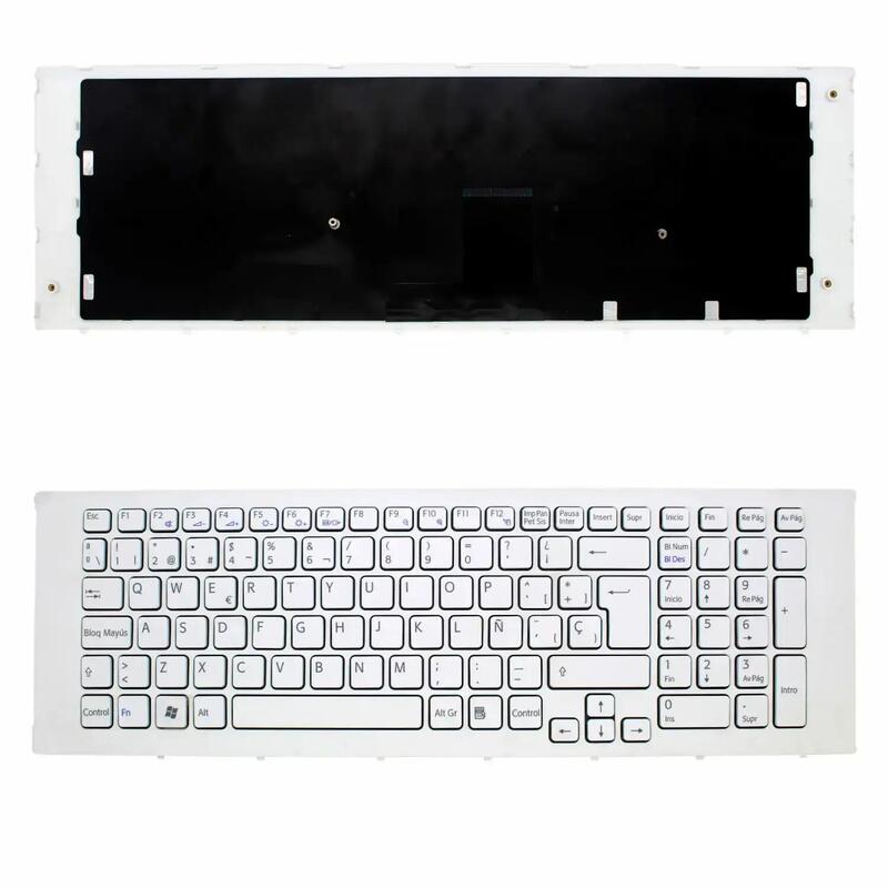 Teclado Con Marco Para Portátil Sony Vaio Vpc Ec Vpc Ec2m1e Vpceb4e1 Vpc Eb14en Bi Mp 09l26eo 8863 Pcg 71c11m