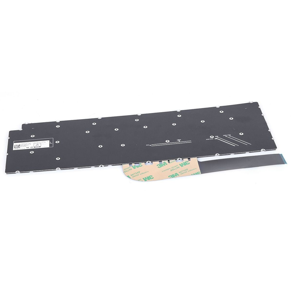 Teclado Para Portátil Dell 7591 7590 P83F 5580 5584 5593 5598 Pk132Ri2A24 Gris