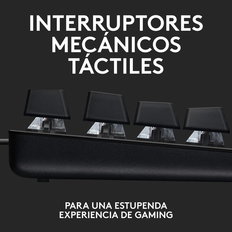 Teclado Español Logitech G G413 Se Usb Qwerty Negro