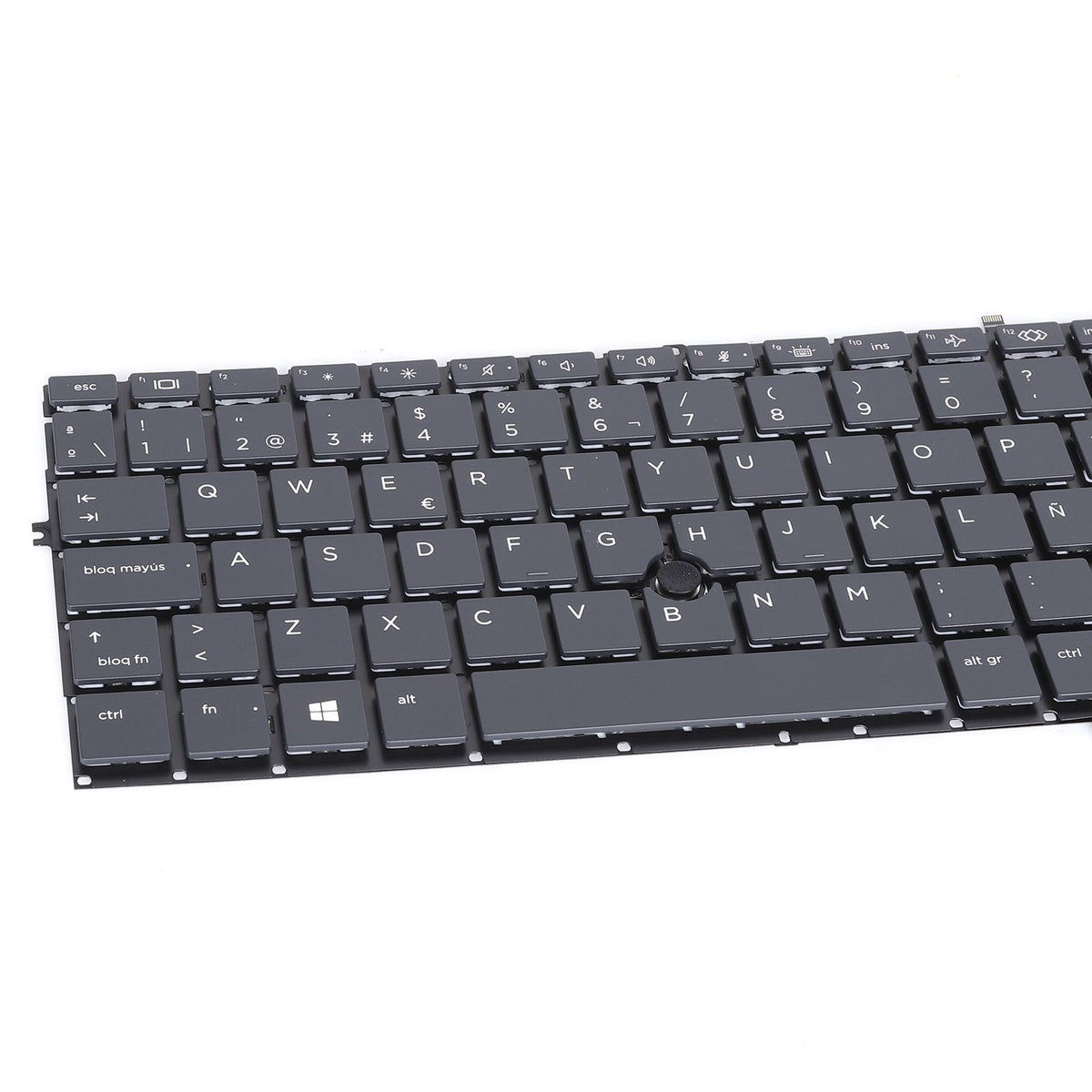 Teclado Retroiluminado Para Portátil Hp 850 G7 850 G8 855 G7 855 G8 755 G7 755 G8 12-0371C-Wz01-001 Negro