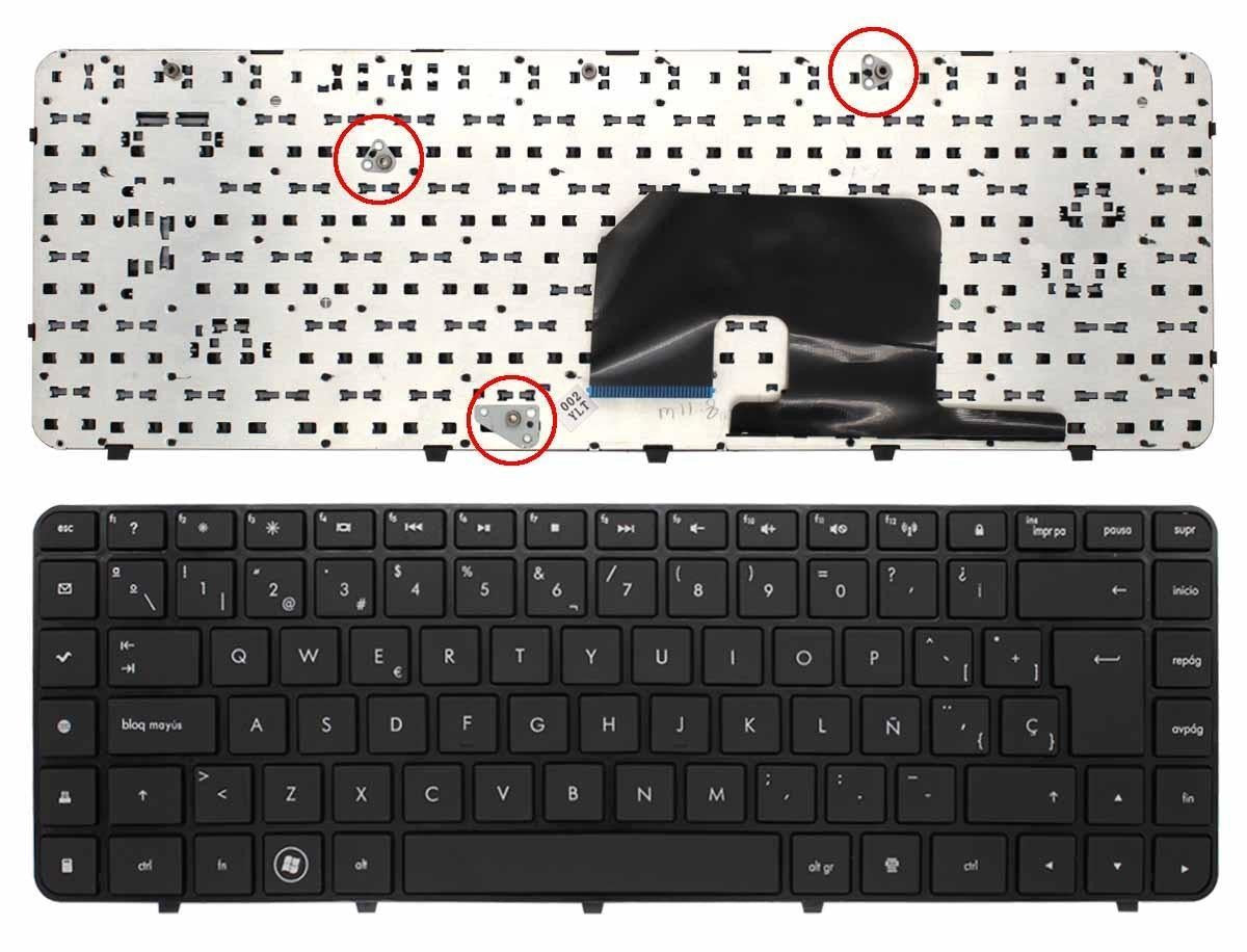 Teclado Para Portátil Hp Pavilion Dv6-3000 Dv6-3100 Dv6-3200 Series
