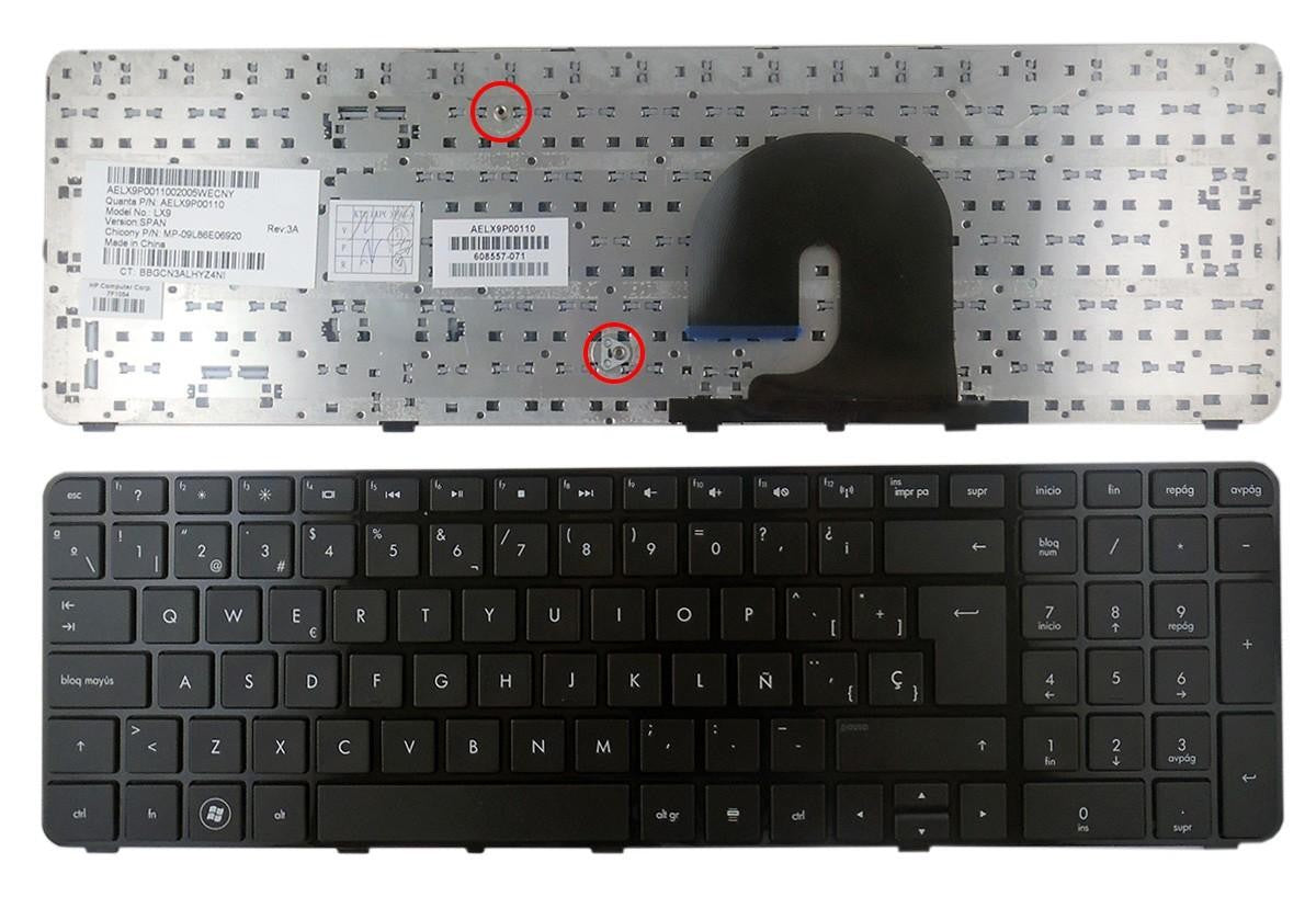 Teclado Para Portátil Hp V112946Bk1 Mp-09L86E06920 Aelx9P00110