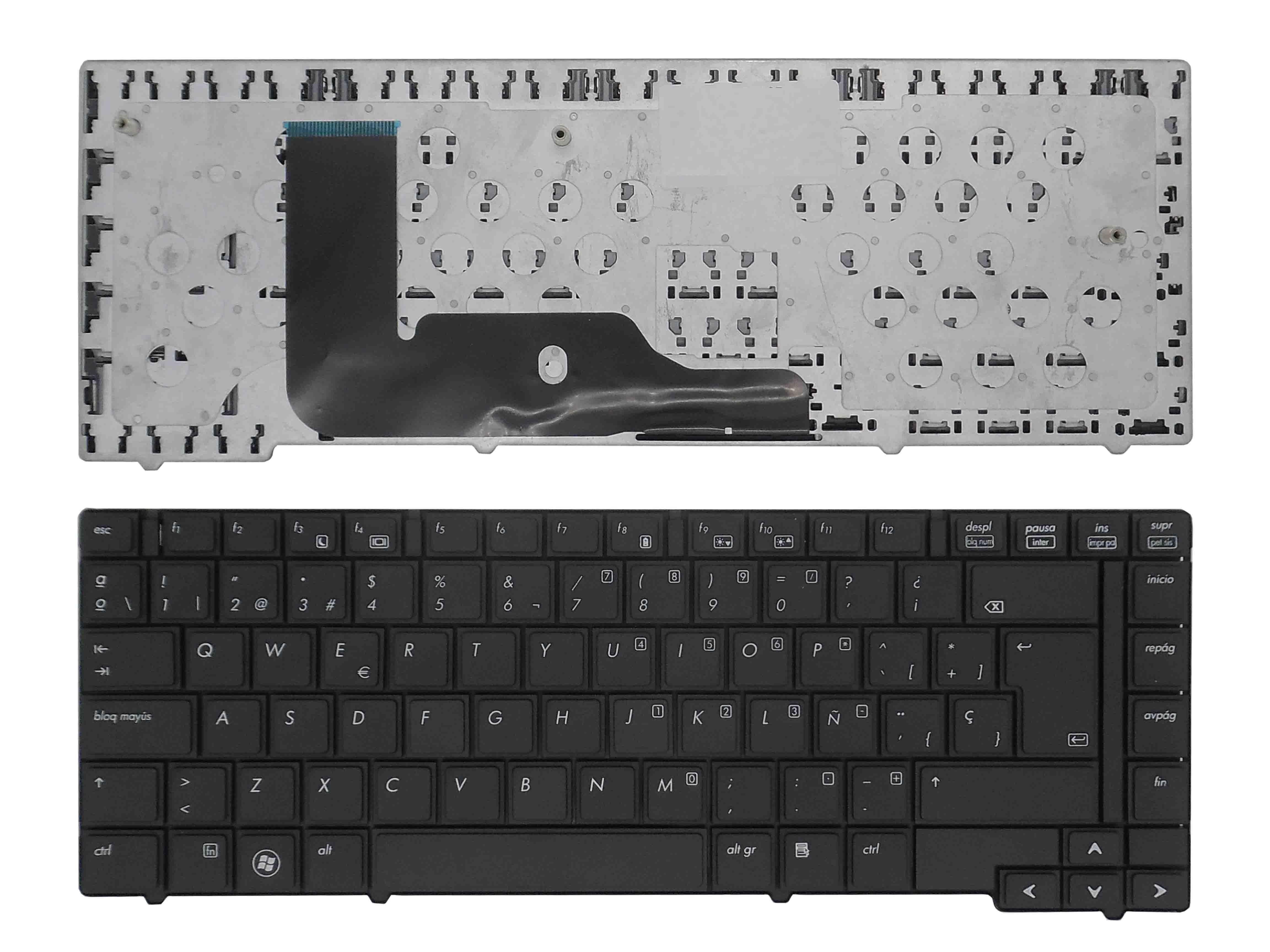 Teclado Para Portátil Hp Elitebook 8440P 8440W Sin Pointstick
