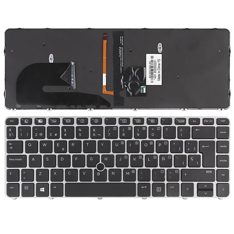 Teclado Hp Original Reacondicionado Español Para Portatil Hp Elitebook 840 G3 G4 745 G3 G4 848 G4 1 Año De Garantia