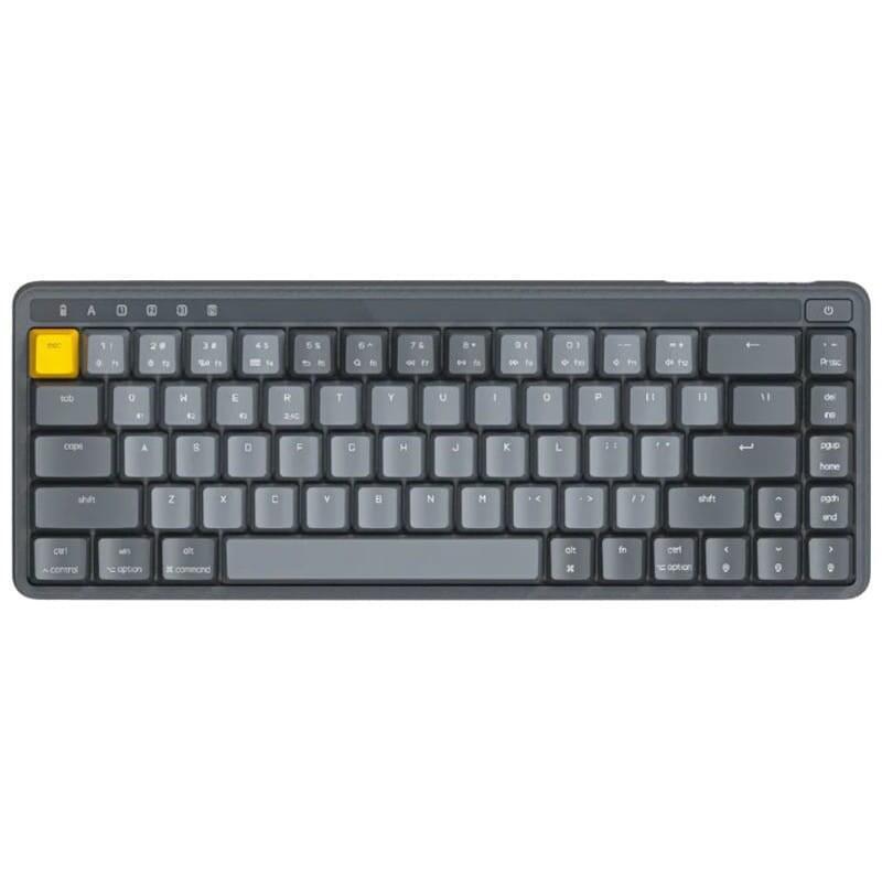 Teclado Ingles Mecánico Miiiw Pop Series Z680c Switch Azul Gris