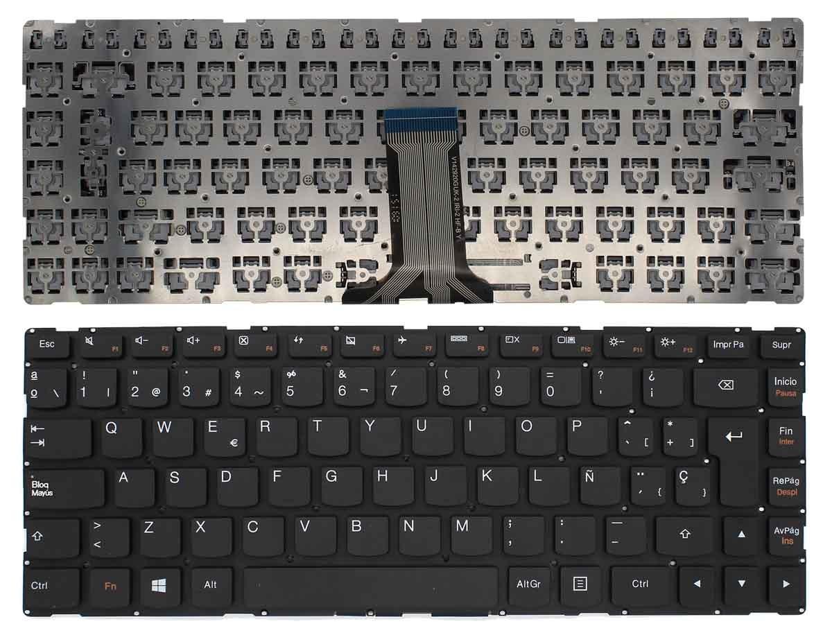 Teclado Para Portátil Lenovo Yoga 500-14 Series 5Cb0J34009