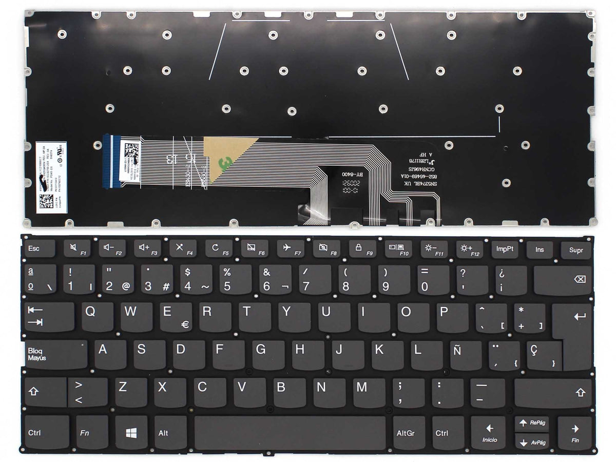 Teclado Para Portátil Lenovo Yoga 530-14Ikb 530-14Arr Series Pk131721A13