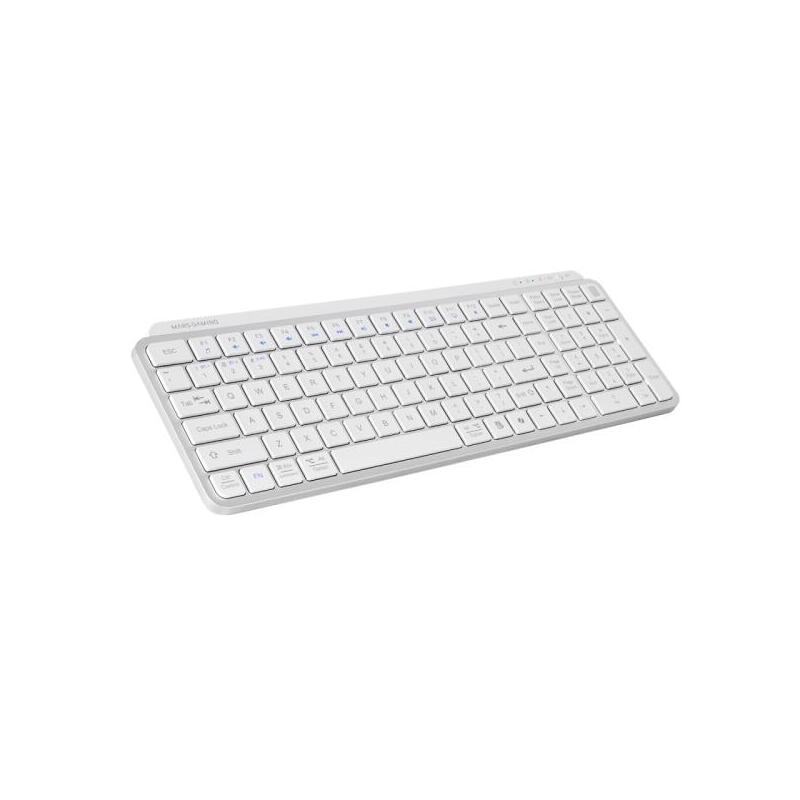 Teclado Mars Gaming Wireless Bluetooth Mksilenkeyswfr Copilot 200h Frances Blanco